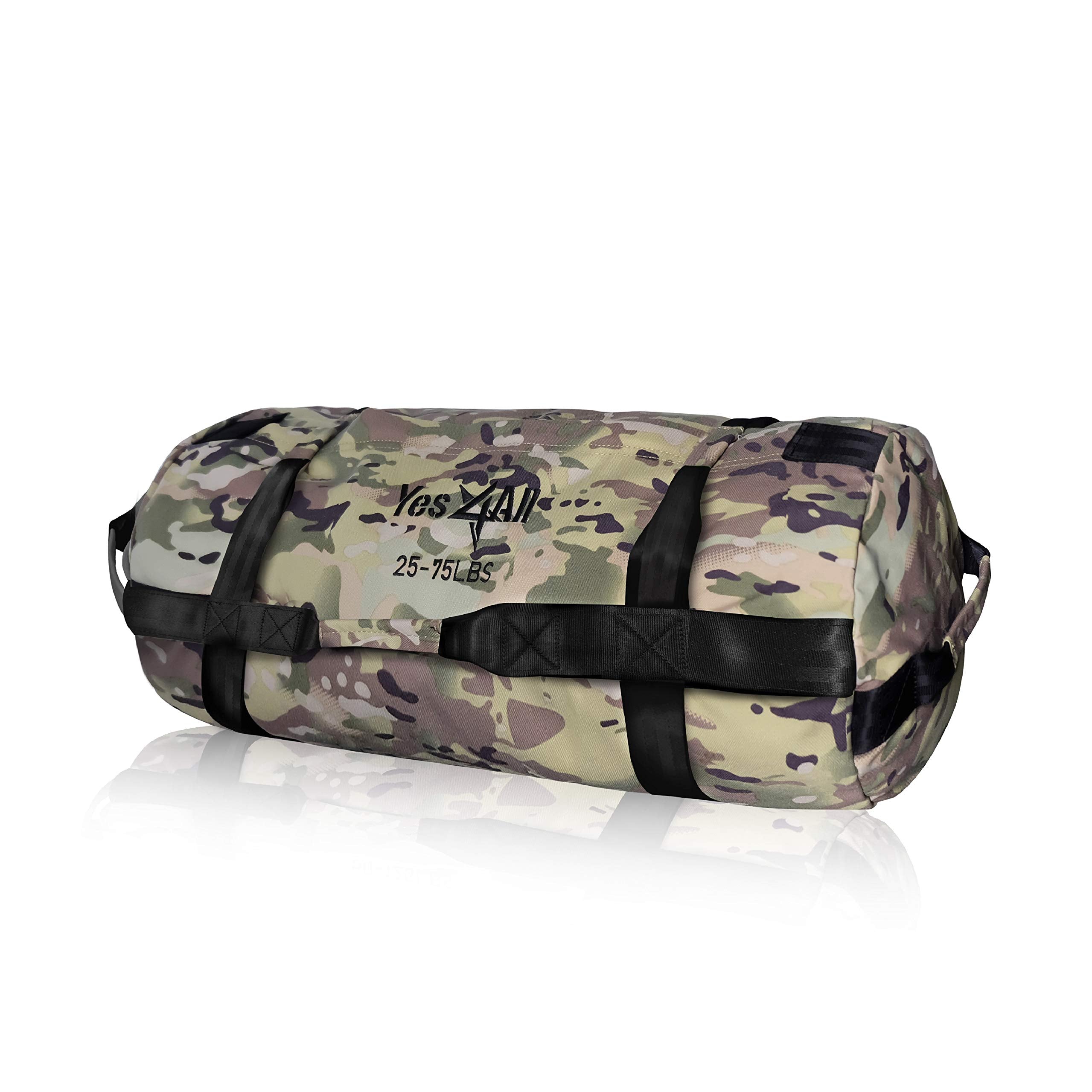 Yes4All Workout Sandbags, Heavy Duty Sandbags For Fitness, Conditioning, Mma & Combat Sports - Camouflage - M