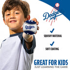 Franklin Sports Los Angeles Dodgers Mlb Team Baseball - Mlb Team Logo Soft Baseballs - Toy Baseball For Kids - Great Decoration