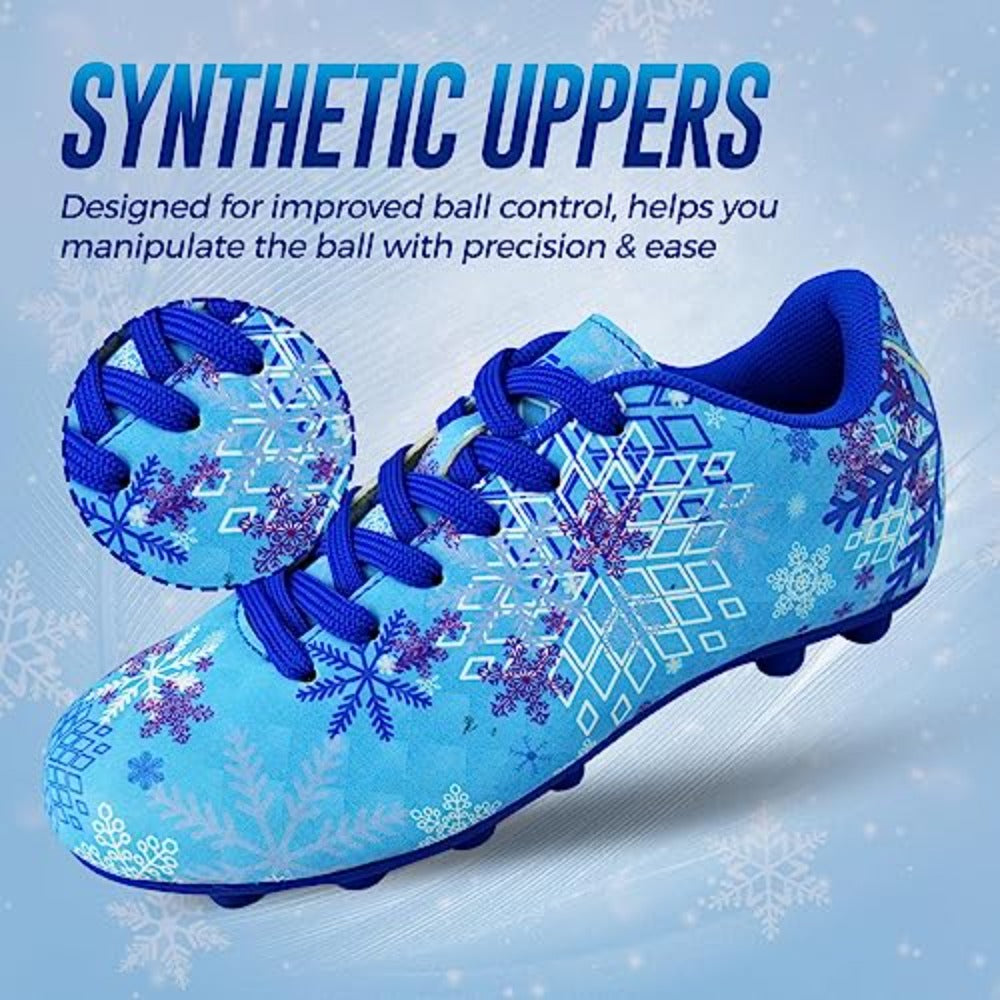Vizari Frost 2 Youth Firm Ground Soccer Shoes – Blue/Purple