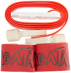 Flag-A-Tag Sonic Boom Flag Belts, Scarlet, 52-Inch (One Dozen)