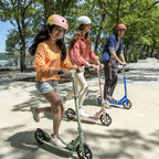 Jetson Hex 2-Wheel Kick Scooter, Sturdy Wide Deck, Rear Brake, Easy-Folding Mechanism, Kickstand, Ages 8+ Pink, JHEX-RGD