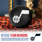 Franklin Sports Nba Utah Jazz Mini Foam Basketball - Kids 5.5'' Inch Toy Basketball For Over The Door + Mini Indoor Hoops - Nba