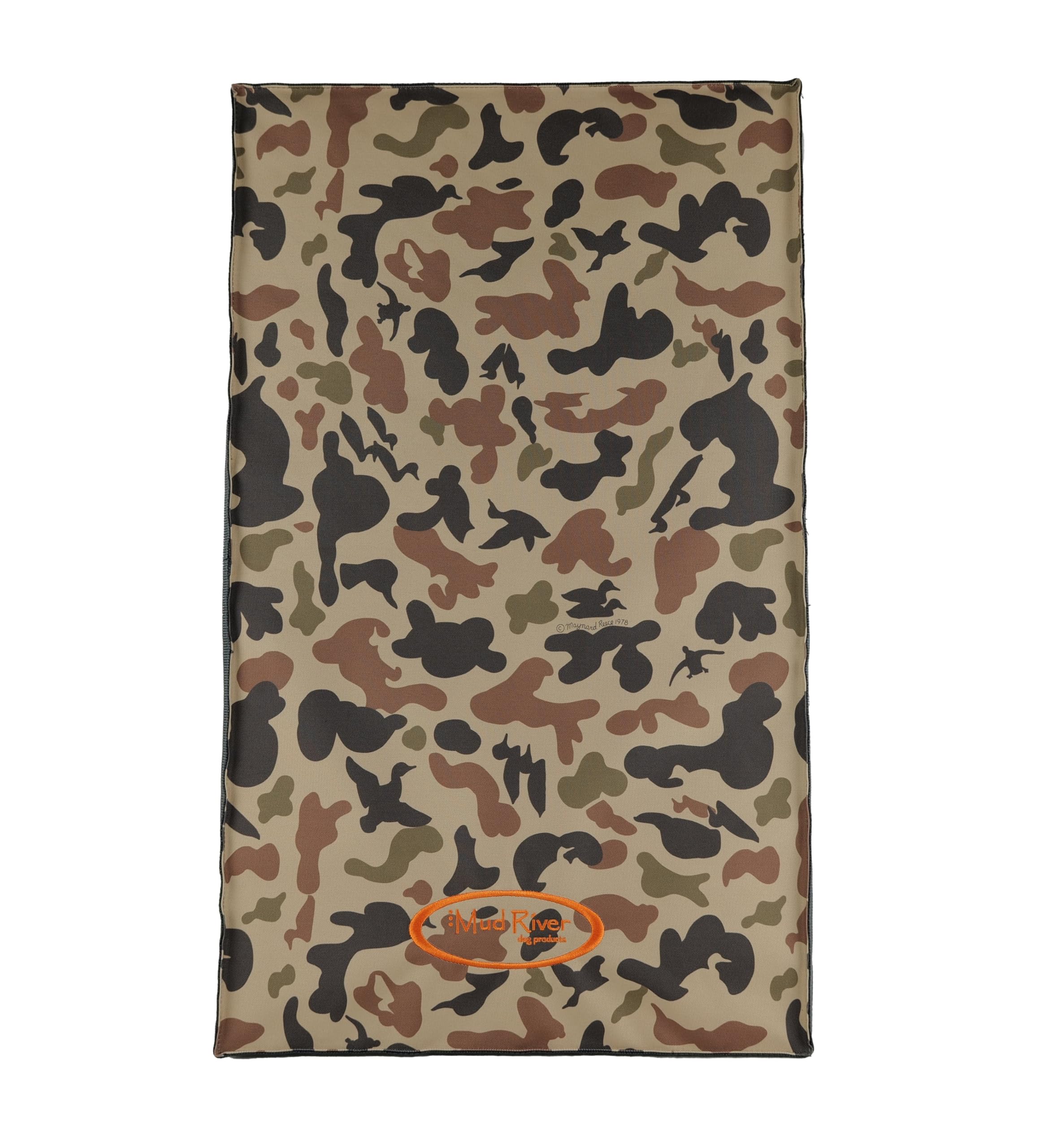 Mud River Maynard Reece Dog Kennel Crate Pad, Vintage Camo, XL/Jumbo 32x22