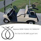 Drive-Up Club Car Ds Brake Cable Kit Stainless Steel Core 2000 & Up 102022101 Driver & Passenger Side Cables