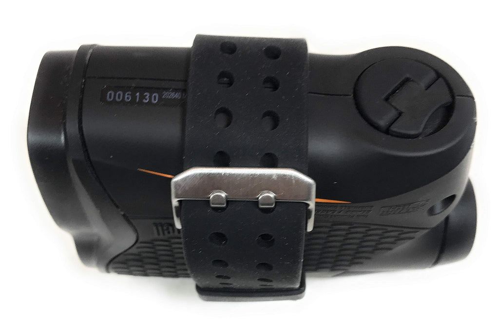 Less Is More Golf Rangefinder Magnetic Holder Band (Strap) (Black)