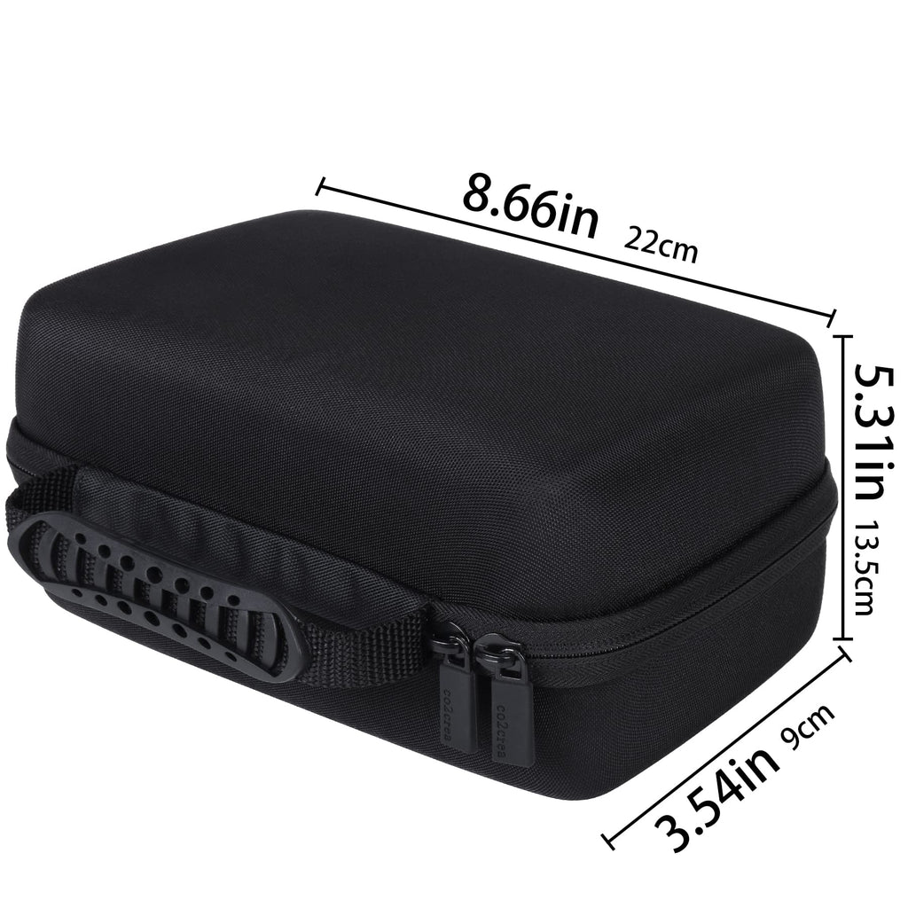 Co2Crea Hard Case Compatible With Steel Tip Or Soft Tip Darts, Holds 12 Darts And Extra Accessories, Built-In Storage Tubes And