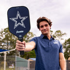 Franklin Sports Nfl Dallas Cowboys Pickleball Paddle - Pickleball X - Polypropylene Core, Team Logo - Nfl Official Licensed Prod