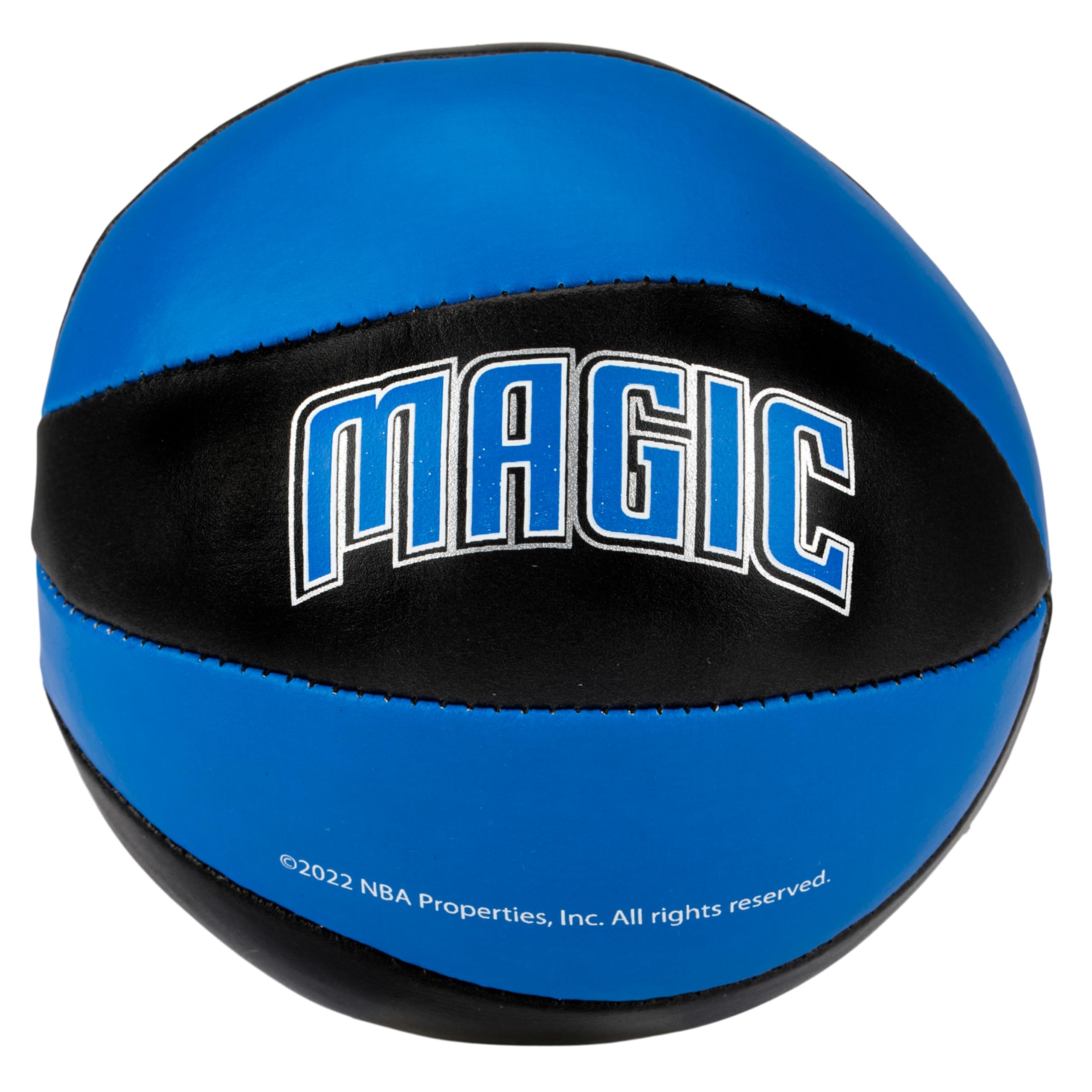 Franklin Sports Nba Orlando Magic Toy Basketballs - 2 Pack Of Kids Soft Mini Basketballs For Over The Door + Indoor Hoops - Nba