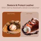 Sarna Baseball Glove Leather Conditioner - Use On Baseball Gloves, Softball Gloves, Baseball Accessories, Catchers Mitts, Hot Sp