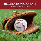 Heater Sports Slider Lite Genuine Leather Pitching Machine Baseballs - 1 Dozen, Accurate, & Long-Lasting | Perfect For Batting &