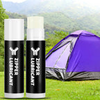 Shupakul 4 Pcs Hunting Zipper Wax Sticks-Portable Snap And Zipper Lubricant-Wax Snap And Zipper Lube For Hunting Clothes Ice Fis