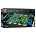 MasterPieces - NFL Checkers, Officially Licensed Carolina Panthers Football Board Game for 2 Players, Family Fun for Kids & Adul