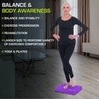 Prosourcefit Exercise Balance Pad, Non-Slip Cushioned Foam Mat & Knee Pad For Fitness And Stability Training, Yoga, Physical The