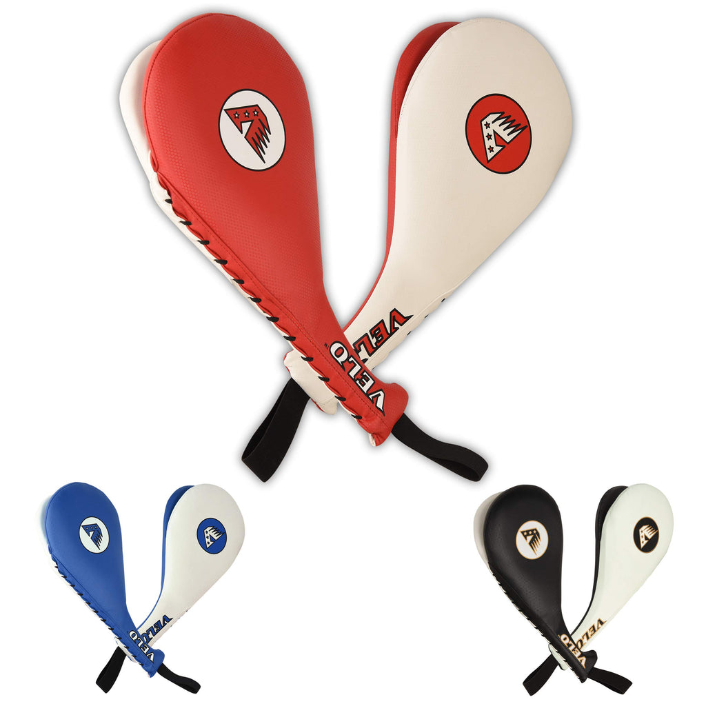 Velo Taekwondo Kick Pad Training Target Karate Punching Kickboxing Paddle Mma Martial Arts Double Face Pads (Sold As Single Item