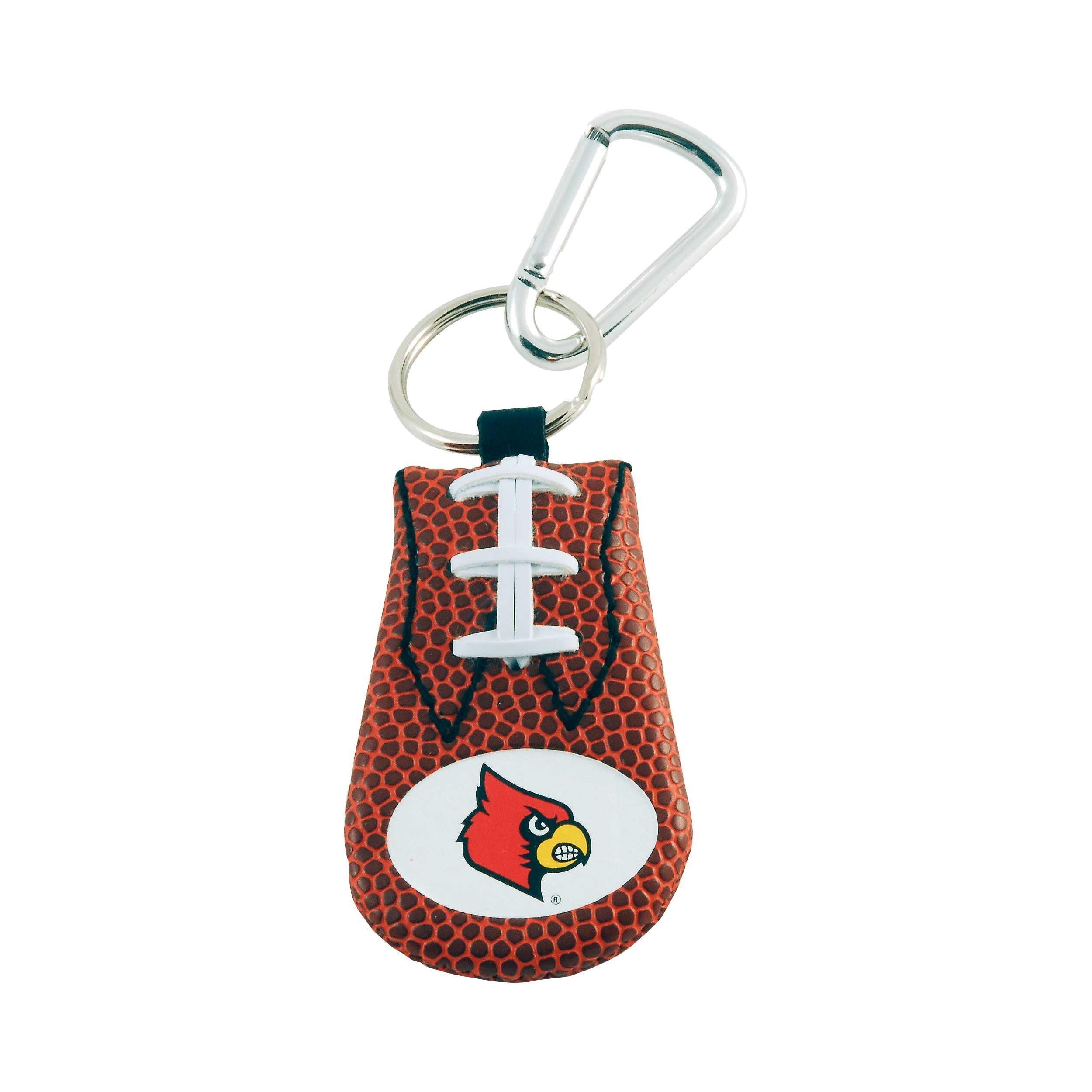 Louisville Cardinals Classic Football Keychain