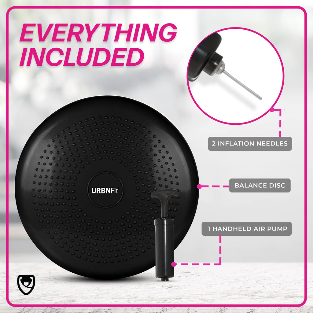 Stability Wobble Cushion Balance Disk Black