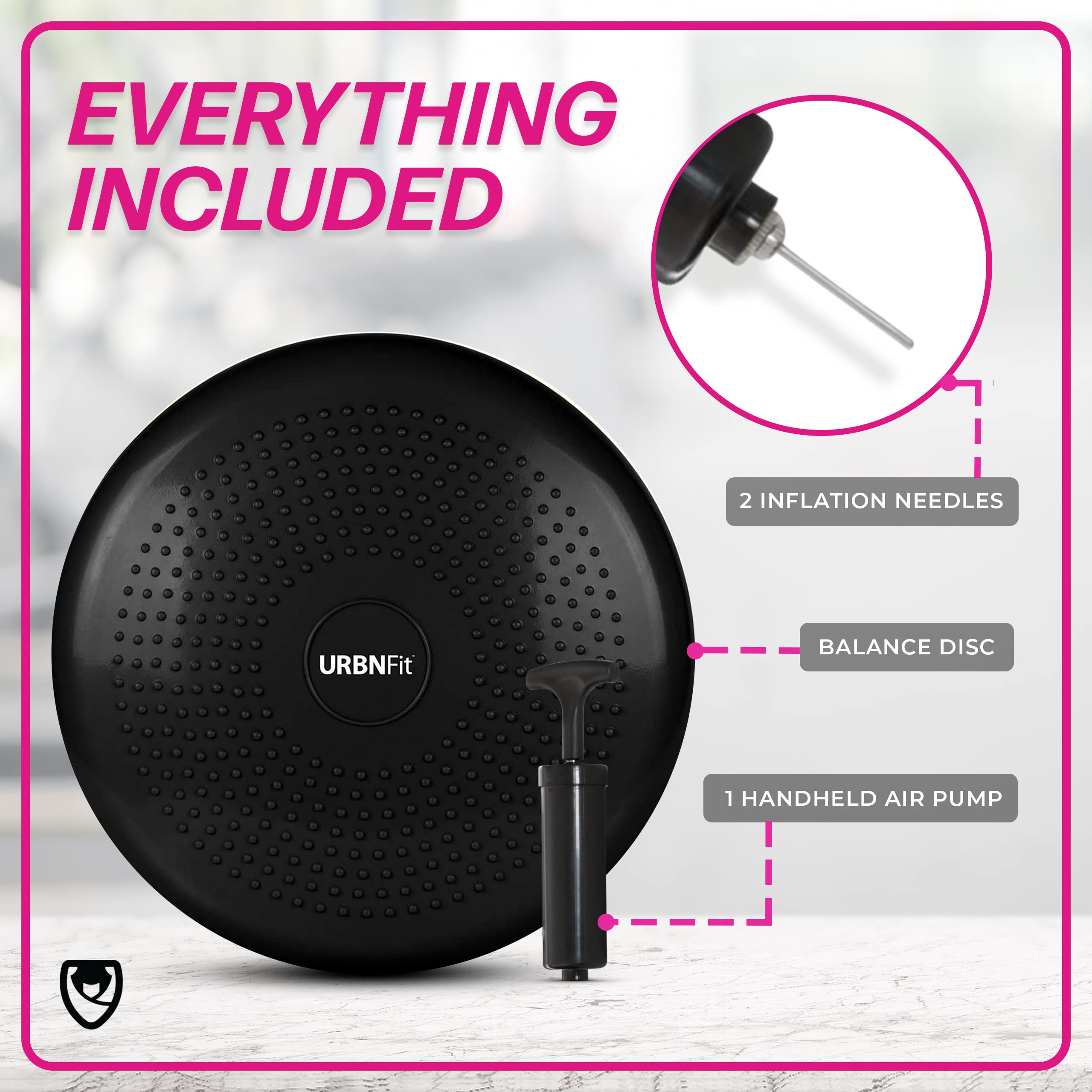 Stability Wobble Cushion Balance Disk Black