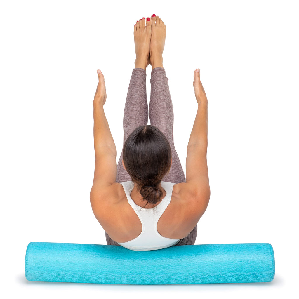 Pro-Roller Super Soft - Optp Foam Roller 36 Inch X 6 Inch - Super Soft Density - Light Blue Low Density Foam Roller For Physical