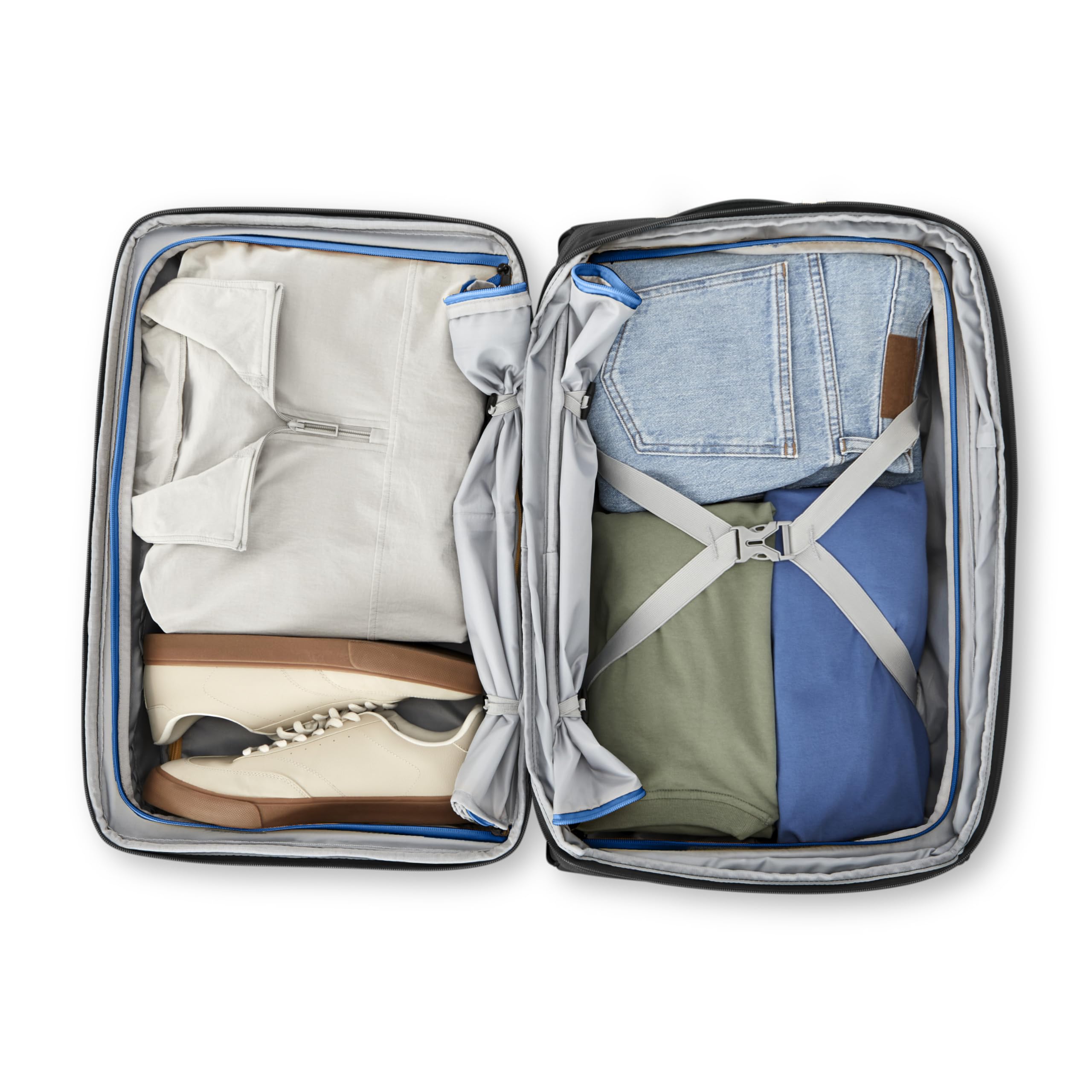 High Sierra Hi-Life 3-in-1 Convertible Wheeled Backpack - Features Removable Daypack, Stack-It Strap, Adjustable Handle, Fleeced