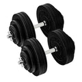 Yes4All 170lbs - Dumbbell Cast Iron Adjustable - Brown Box