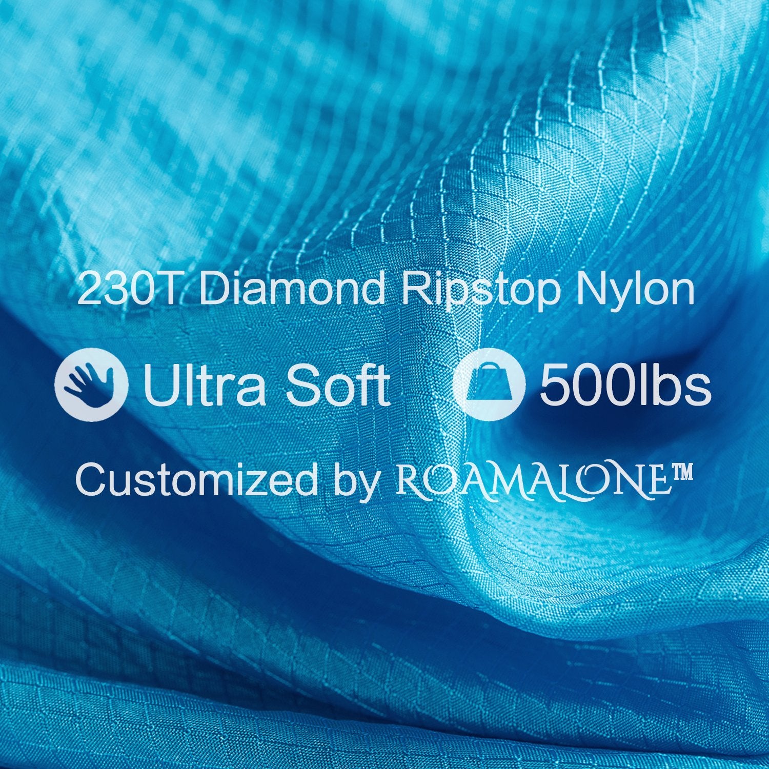 Birmi Portable Double Hammock With Straps - Waterproof Compression Sack  Light And Ultrasoft Parachute Nylon Rated For 500 Lbs.