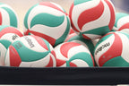 Molten V5M5000 Men'S Ncaa Flistatech Volleyball, Red/Green/White, 1