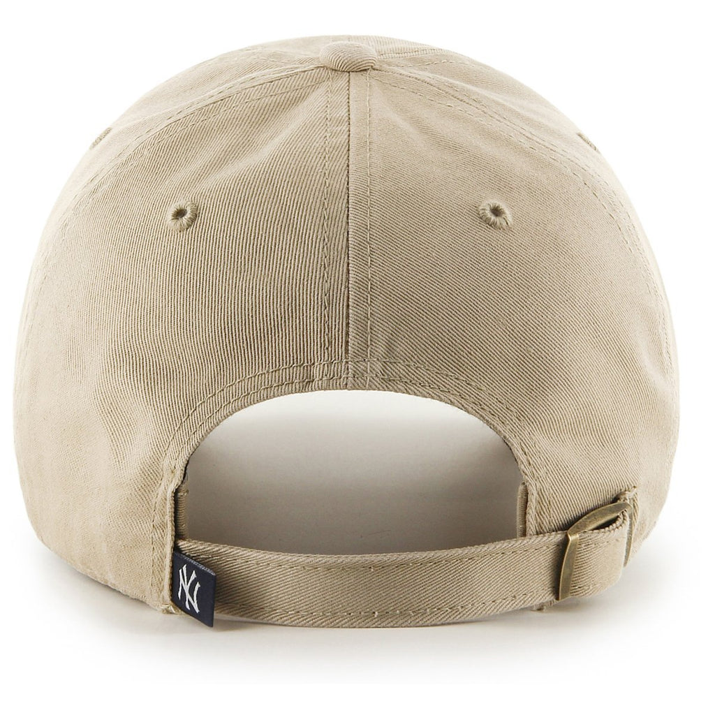 Mlb New York Yankees Men'S '47 Brand Clean Up Cap, Khaki, One-Size