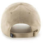 Mlb New York Yankees Men'S '47 Brand Clean Up Cap, Khaki, One-Size