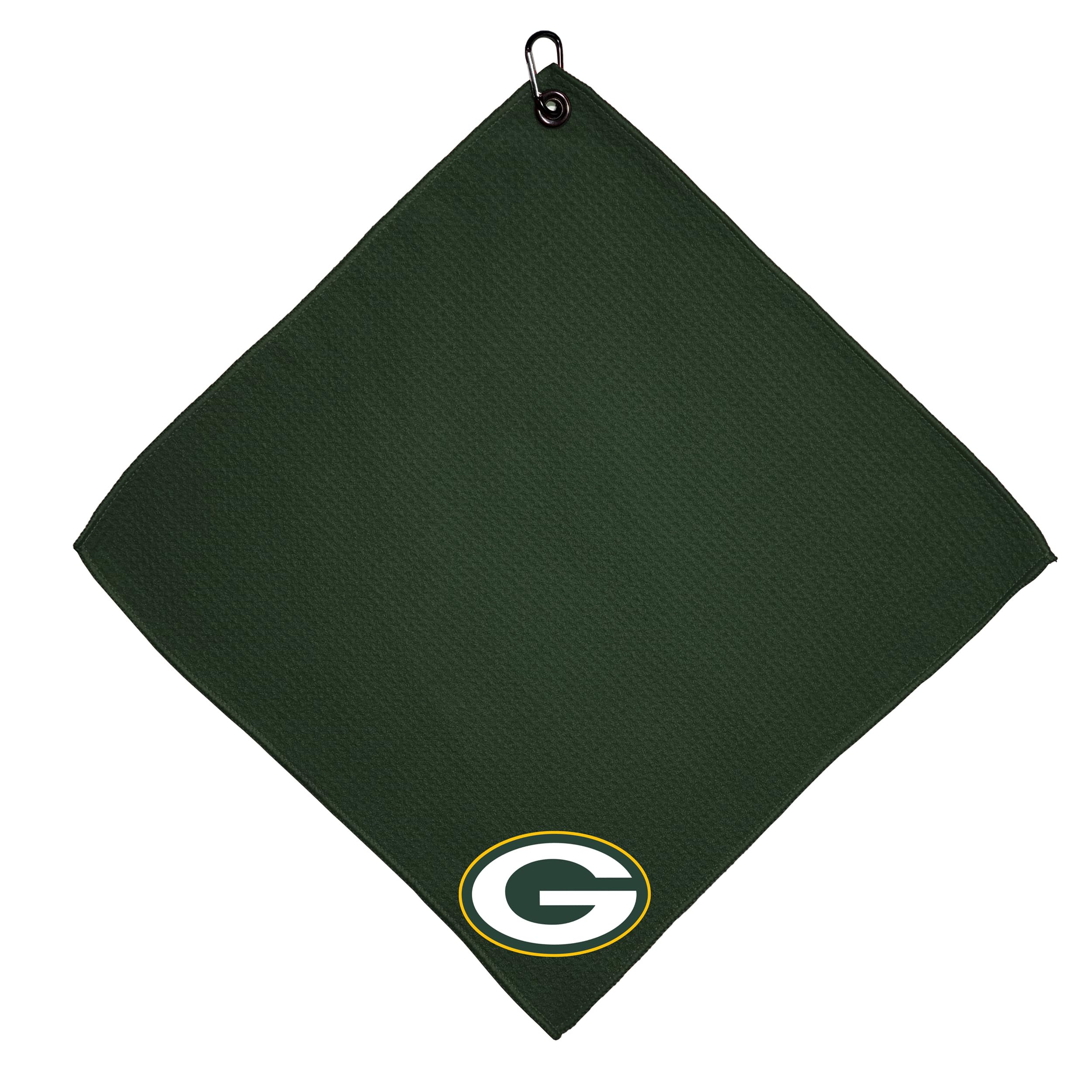 Team Golf NFL Green Bay Packers Microfiber Golf Towel, 15x15 (Multicolor)