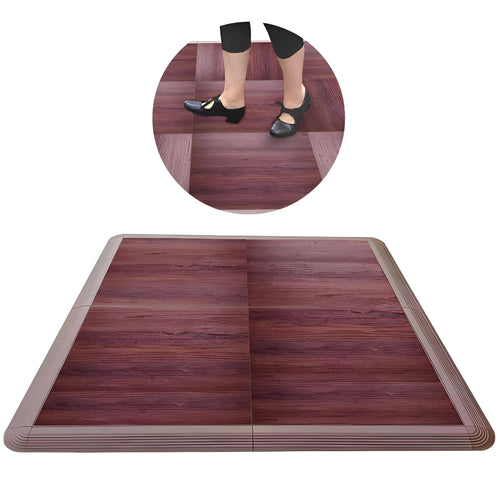Artan Balance Dance Floor Tiles 3.5X3.5 Ft - 4 Interlocking Dance Floor Tiles For Ballet, Tap, Jazz, And Irish Dance | Portable