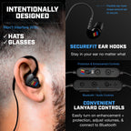 Axil Gs Extreme Nascar 2.0 Shooting Ear Buds - Hearing Enhancement & Noise Isolation Bluetooth Earbuds - W/Dynamic Speakers - 25