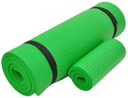 Fitvids All Purpose 1/2-Inch Extra Thick High Density Anti-Tear Exercise Yoga Mat And Knee Pad With Carrying Strap And Yoga Bloc