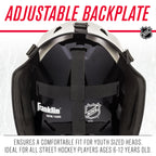 Franklin Sports Vancouver Canucks Nhl Hockey Goalie Face Mask - Goalie Mask For Kids Street Hockey - Youth Nhl Team Masks For Ki