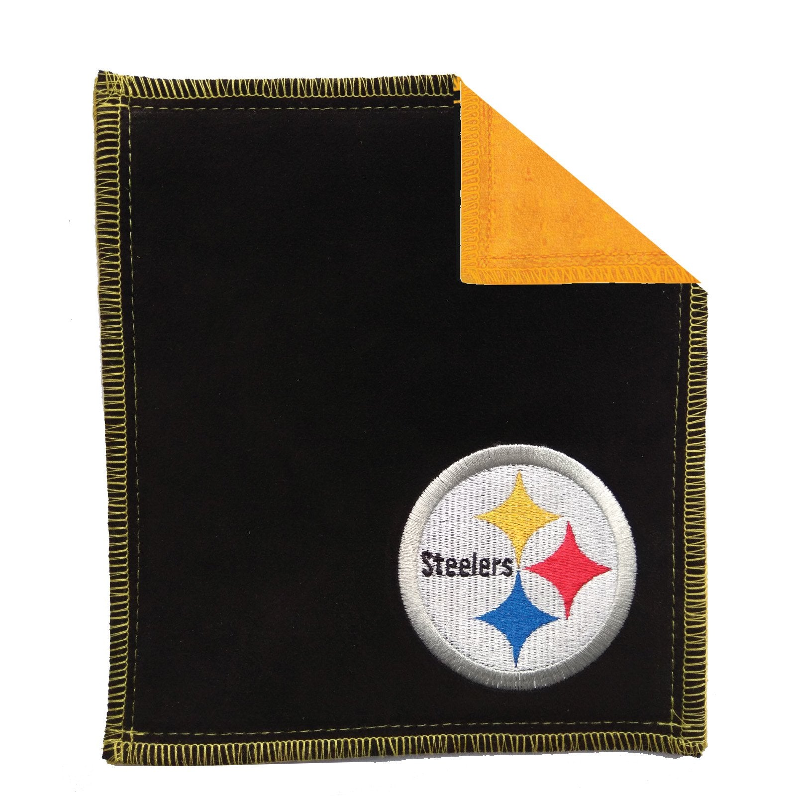 Strikeforce Nfl Bowling Shammy Cleaning Leather Towel (Pittsburgh Steelers)