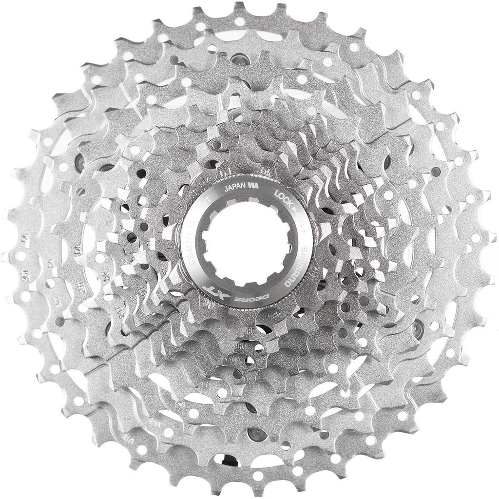 Shimano Xt Cs-M771 Bicycle Cassette (10-Speed, 11/32T, Silver)