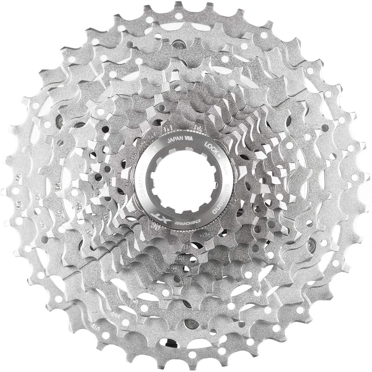 Shimano Xt Cs-M771 Bicycle Cassette (10-Speed, 11/32T, Silver)