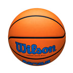 Wilson Ncaa Evo Nxt Official Indoor Game Basketball - Royal/Orange, Size 6-28.5''