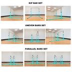 Marfula Gymnastics Double Horizontal Bars 3Play Gymnastic Parallel Bars Uneven Bars Gymnastics Training Bar With 304 Stainless S