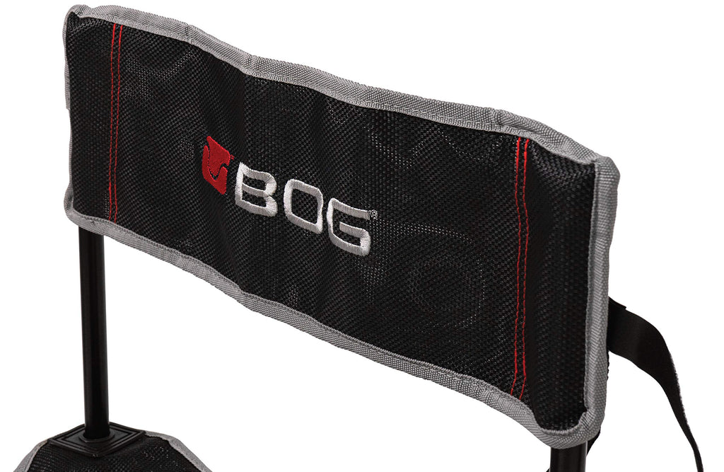 Bog Triple Play Ground Blind Chair With Rugged Construction, Aluminum Frame, Extended Seat Area, Quiet Setup, Breathable Textile