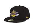 NBA Los Angeles Lakers Mens Official 59FIFTY Fitted Cap, 8, Black