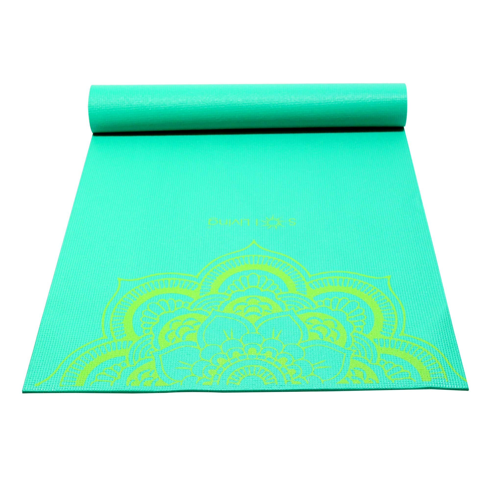 Sol Living Travel Yoga Mat - Natural Tree Rubber For Extra Grip - Non-Slip, Foldable, Eco-Friendly - Perfect For On-The-Go Yoga,