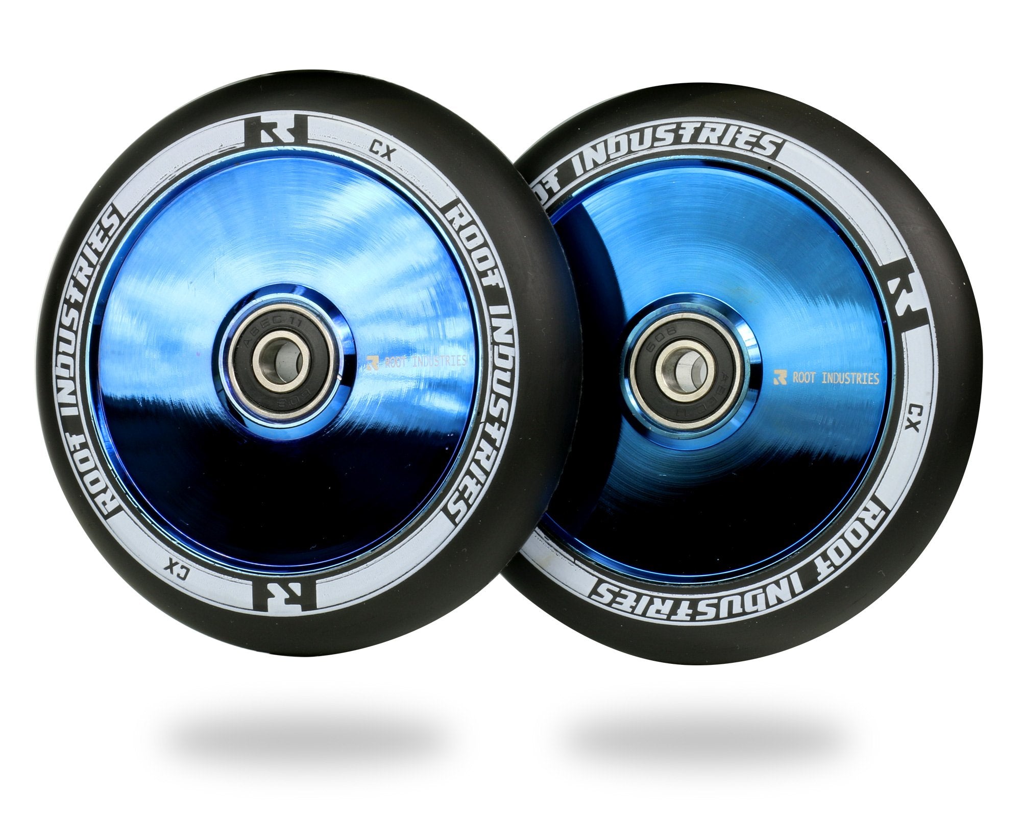 AIR Wheels 110mm - Black/Blu Ray