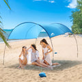 Maizoa 10 '*8.8 '*7.2 ' Beach Shade Tent, Enlarged Size, With Upf50+ Protection, Windproof And Waterproof, Suitable For Beach, L