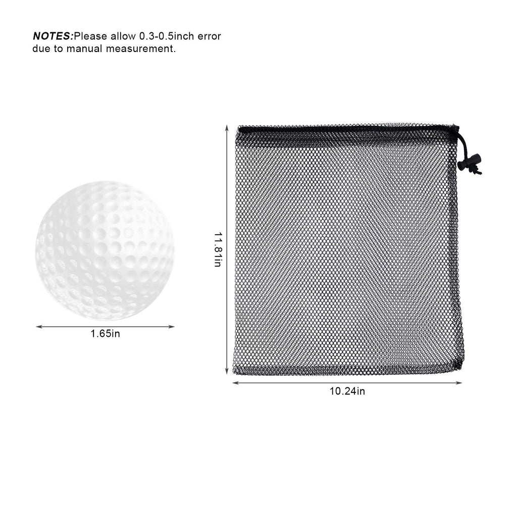 Bac-Kitchen 30 Pack Foam Golf Practice Balls - Realistic Feel And Limited Flight Training Balls For Indoor Or Outdoor