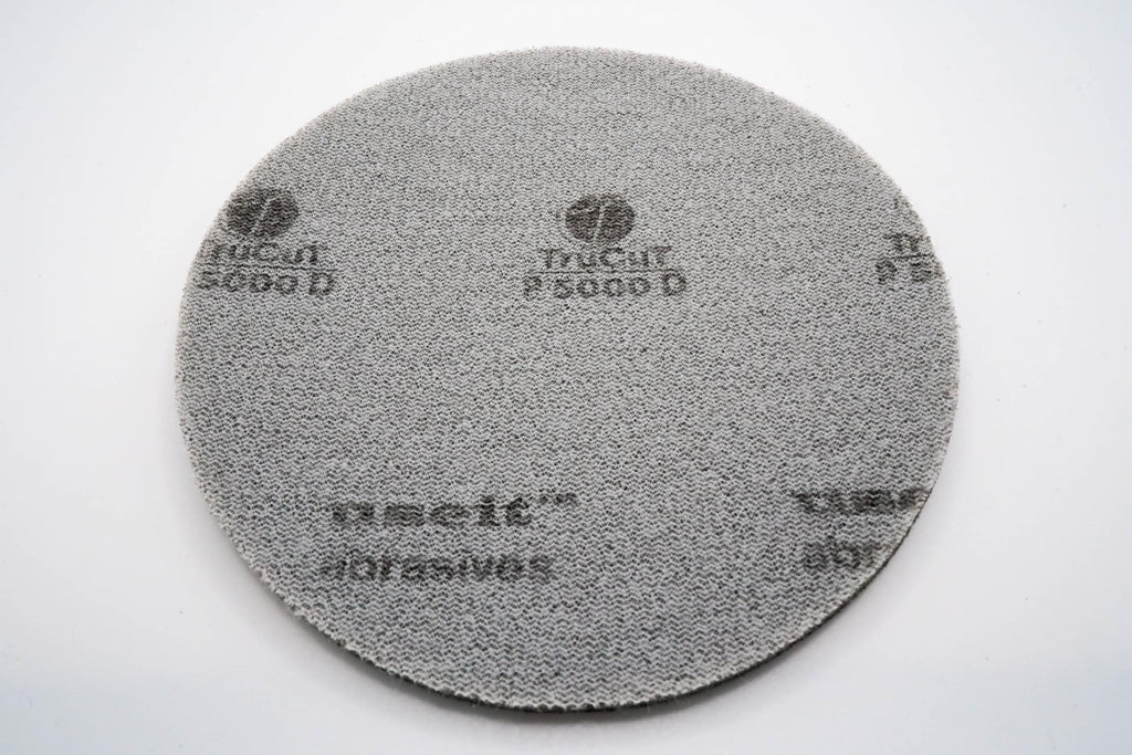 Trucut Sanding Pad  P5000D Grit  5'' Diameter  Sanding Pads Made For Bowling Balls  Bowling Ball Resurfacing Pads  Surface Manag