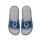 FOCO Indianapolis Colts NFL Mens Foam Sport Slide - L