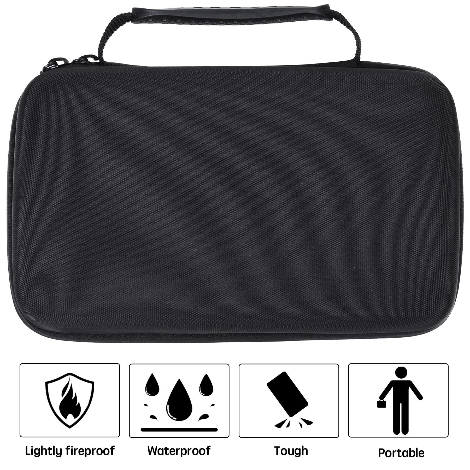Co2Crea Hard Case Compatible With Steel Tip Or Soft Tip Darts, Holds 12 Darts And Extra Accessories, Built-In Storage Tubes And