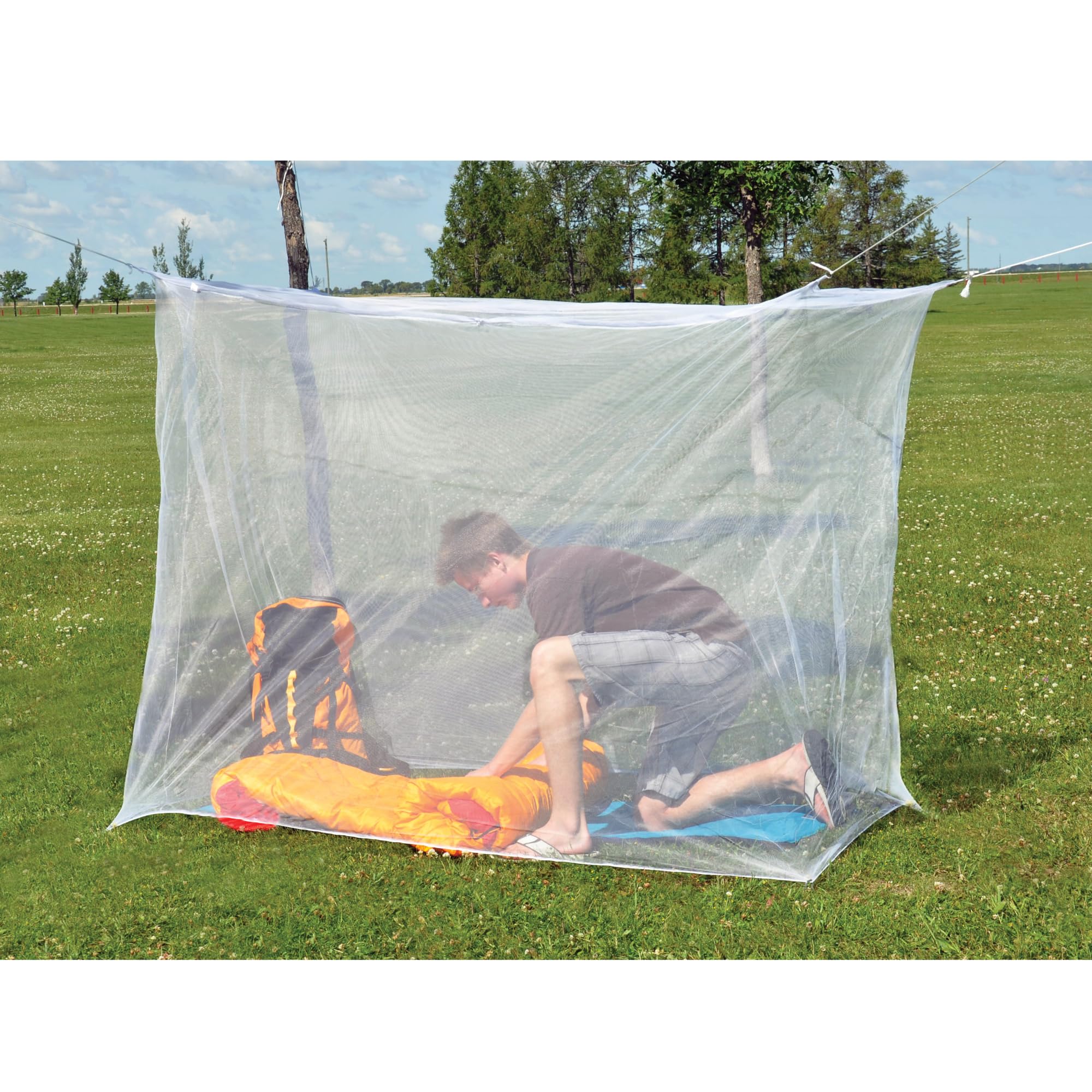 Coghlan'S 9640 32X78 Mosquito Bed Net, Multicolor, Single Wide / 180-Mesh