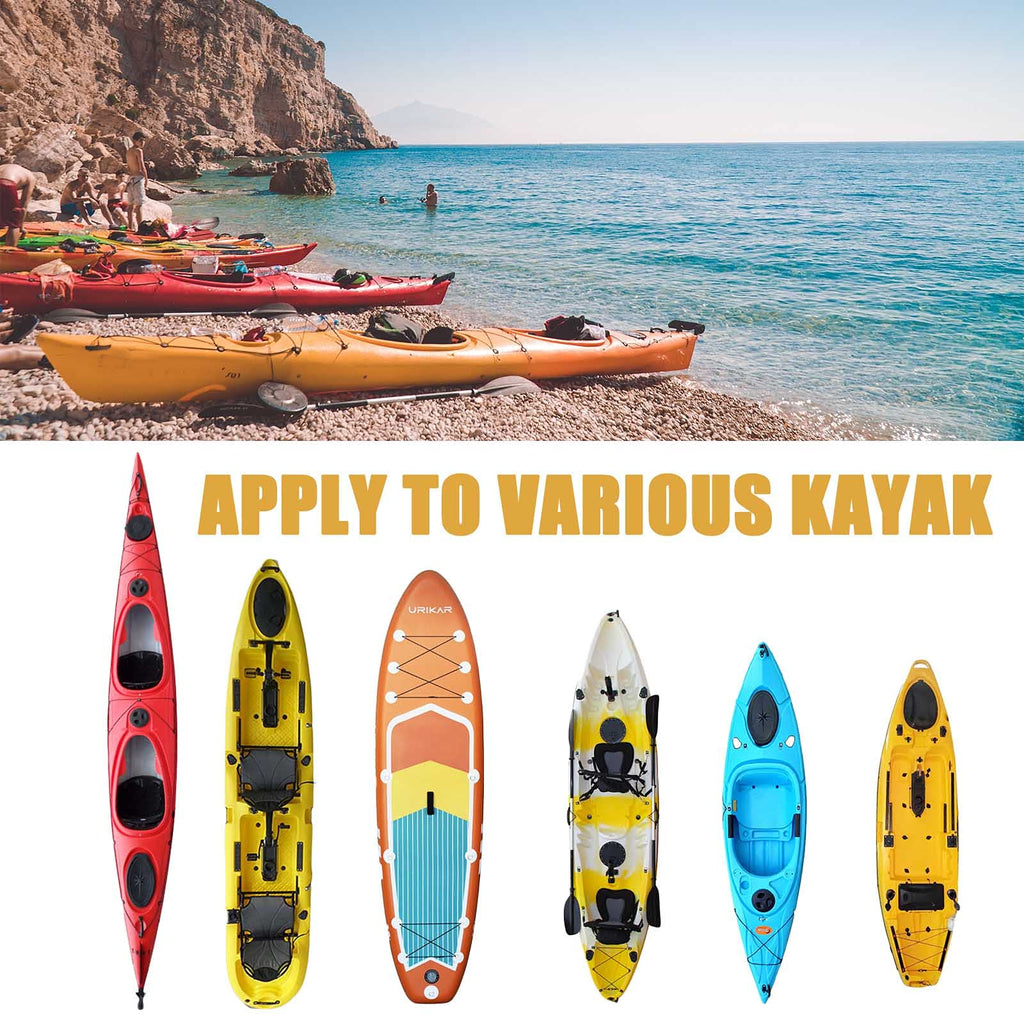 Frelaxy 420D Kayak Cover, Heavy Duty Waterproof Uv Resistant Kayak Covers For Outdoor Storage, Ultra Strong Canoe Storage Dust C