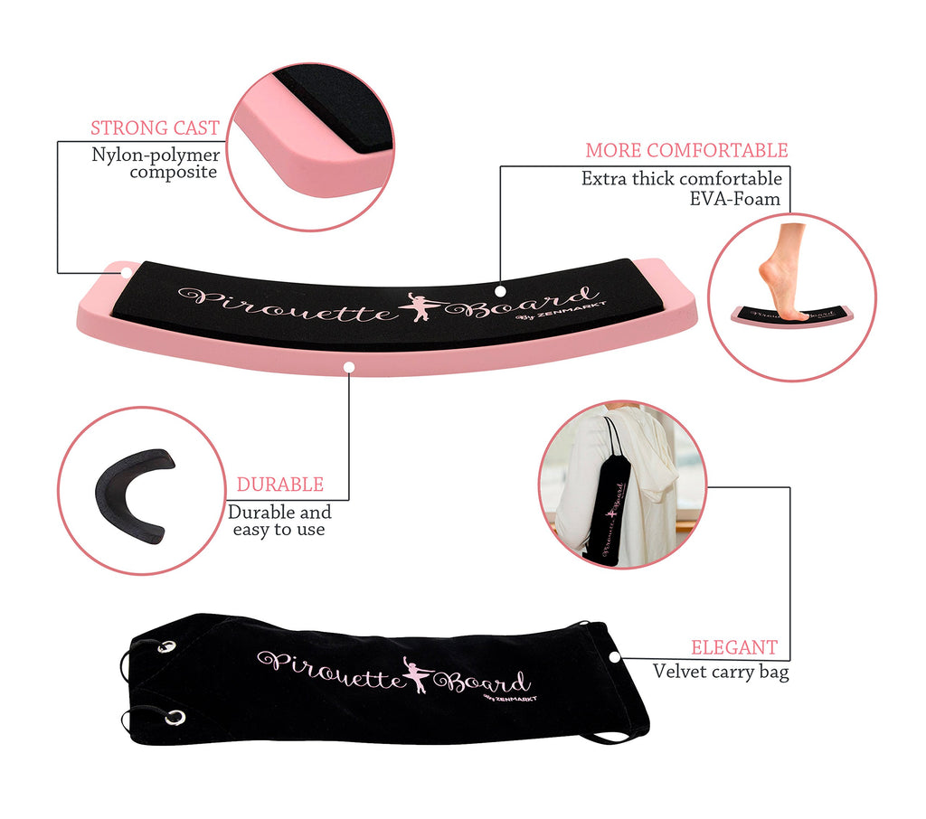 Zenmarkt Ballet Turning Board For Dancers - Figure Skating Ballet Dance Turning Pirouette Board By Improve Balance And Turns - T